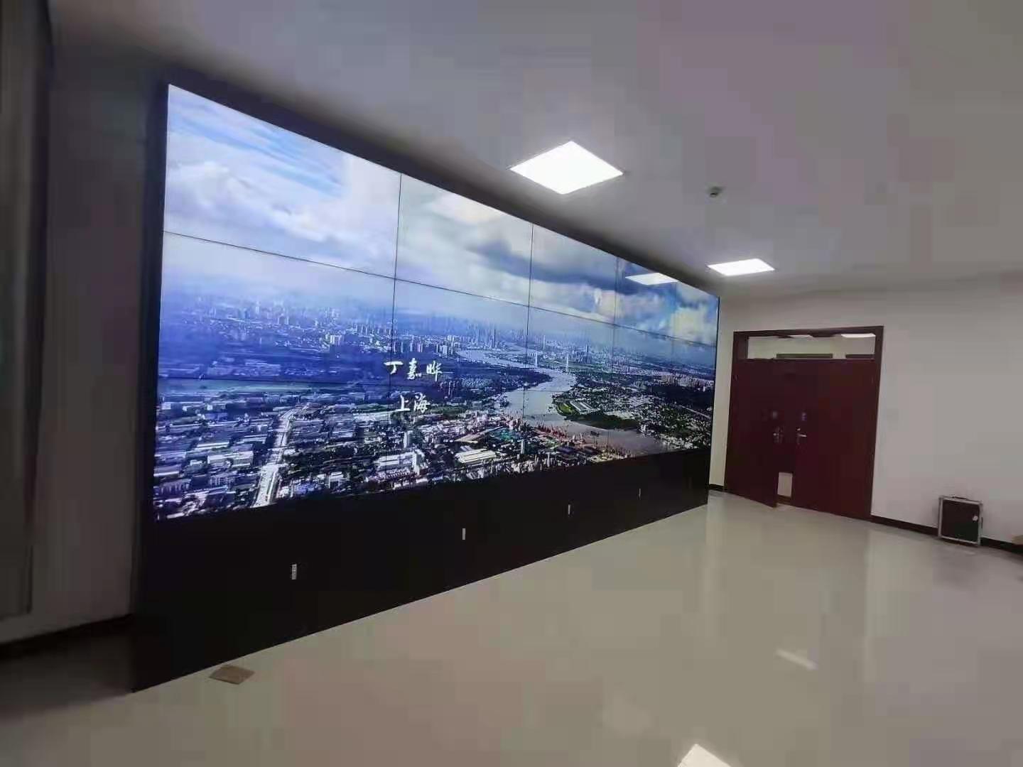 安国拼接屏-55寸京东方液晶拼接屏3X4案例展示